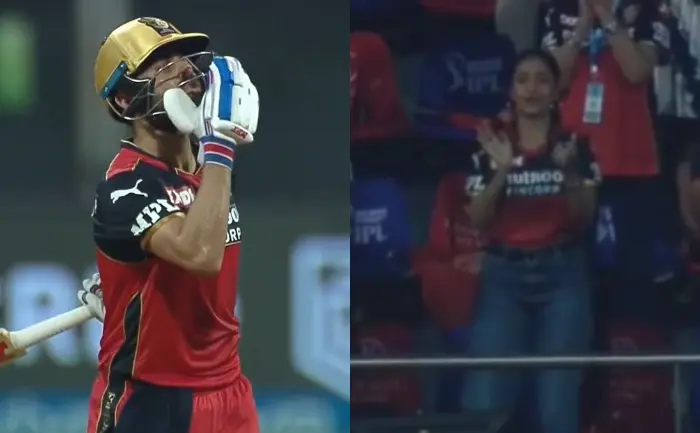 IPL 2021: Virat Kohli dedicates half century to daughter, blows kiss to Anushka Sharma