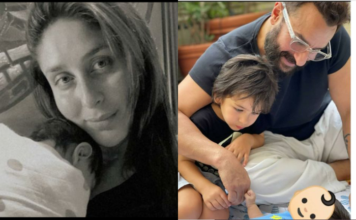 Kareena Kapoor Khan, Saif Ali Khan, Taimur Ali Khan