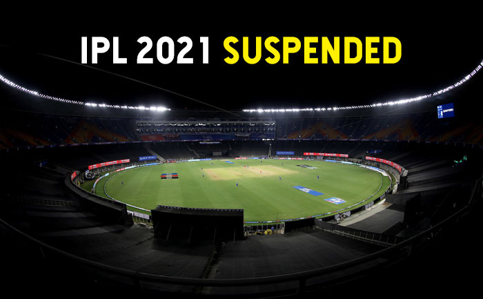 IPL 2021 Suspended India Coronavirus Cases