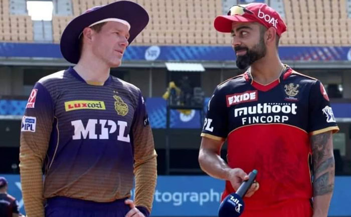 ipl 2021 kkr rcb match postponed