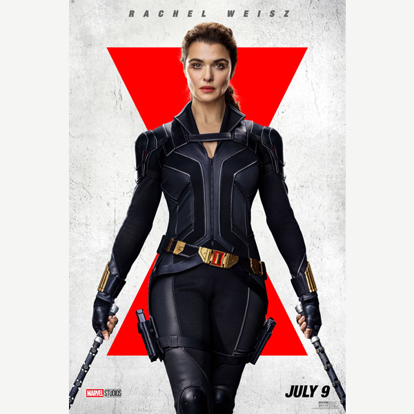 Black Widow: Six New Character Posters Reveal Taskmaster & More