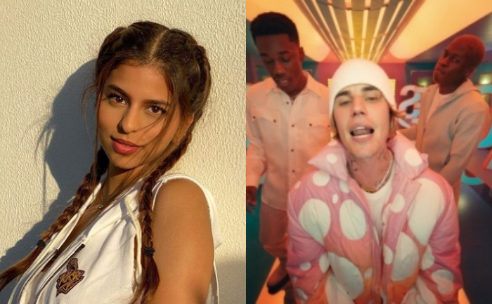 Peaches song, Suhana Khan, Justin Bieber