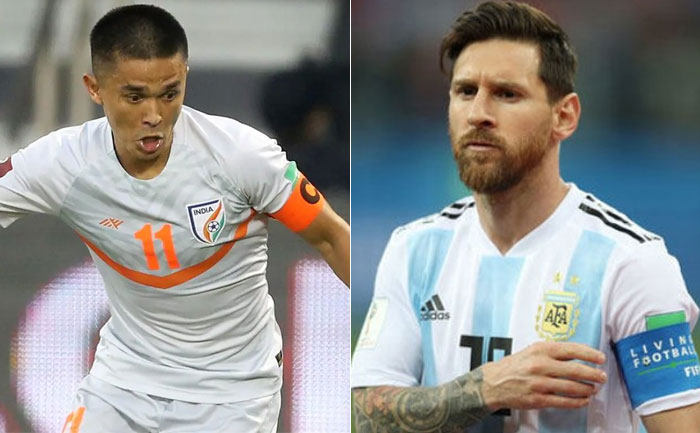 sunil chhetri surpass lionel messi