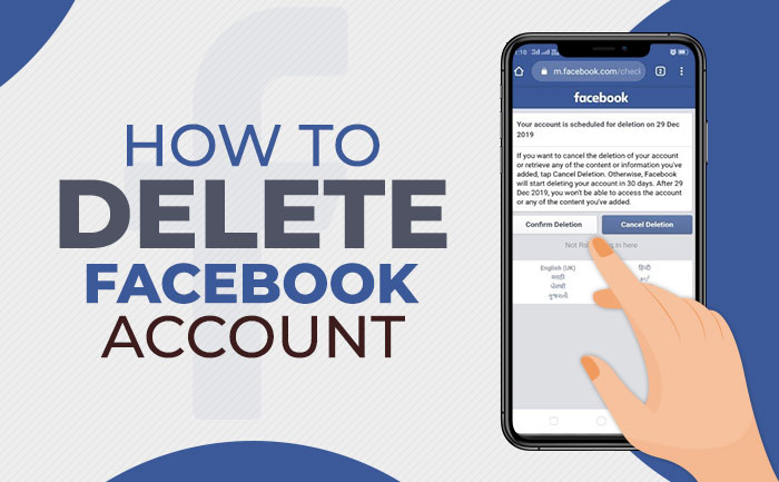 Facebook delete account to how Help Centre