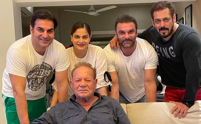 Salman Khan Shares Precious Family Picture With Dad Salim Khan On Father’s Day