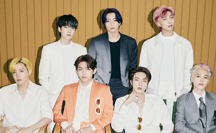 bts permission to dance uk singles chart