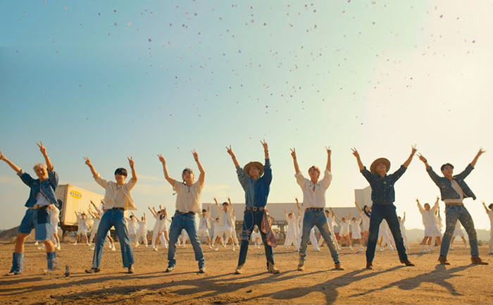 BTS's Permission To Dance Song: Music video is set in post-pandemic life