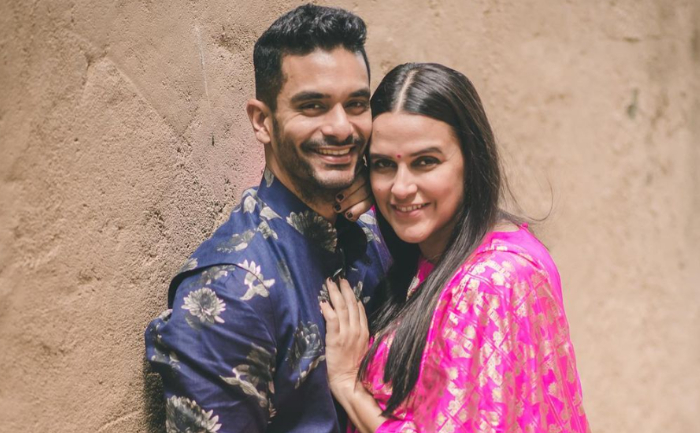 Neha Dhupia & Angad Bedi Announce Second Pregnancy, Share Family Photo