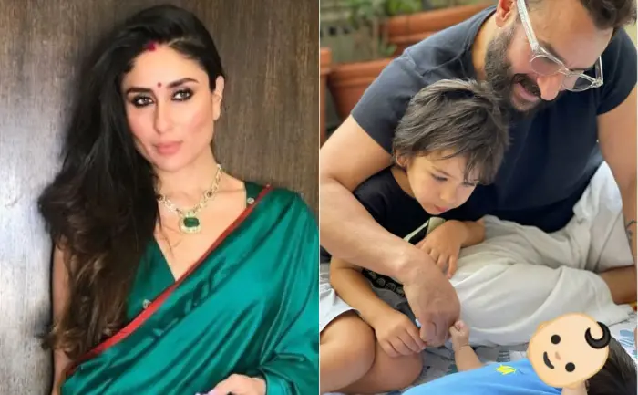 Saif Ali Khan, Taimur Ali Khan, Kareena Kapoor, Jeh