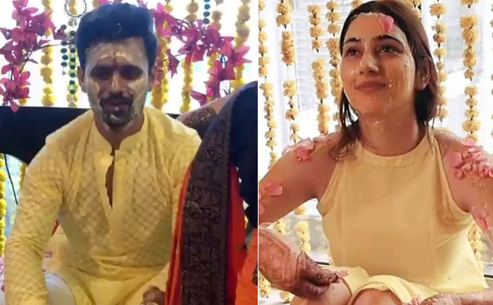 Dishul Wedding: Inside PICS From Rahul Vaidya & Disha Parmar’s Haldi Ceremony