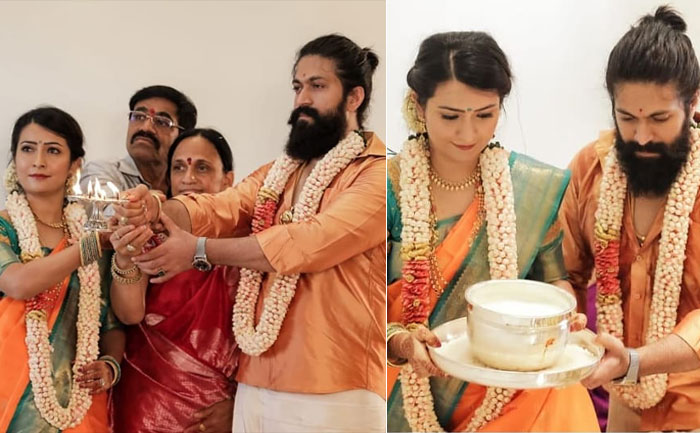 yash radhika new house viral pics