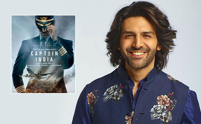 kartik aaryan captain india first look