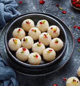 Raksha Bandhan sweets, Besan Ladoo, Indian sweets, Coconut Ladoo