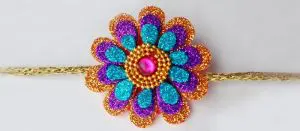 How to make Rakhi home, Rakhi DIY, Homemade Rakhi