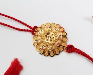 golden type rakhi, 