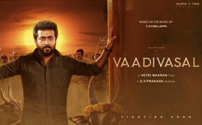 Vaadivaasal, Suriya, Bull Training