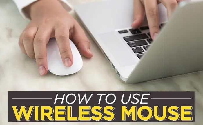 How to use wireless Mouse