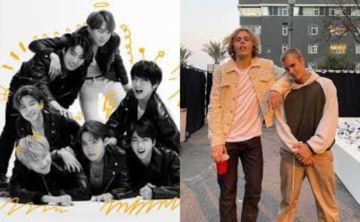 kid laroi bieber dethrone bts