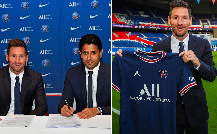 lionel messi joins psg
