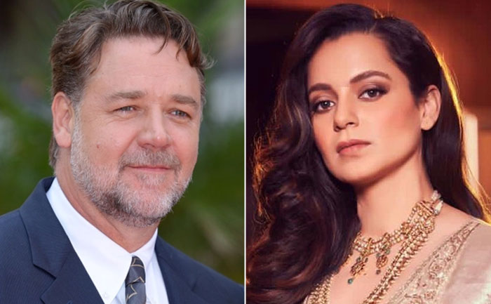 russell crowe work with kangana ranaut