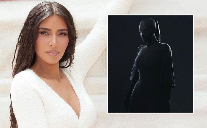 Kim Kardashian Wore a Full Face of Makeup Under Her 2021 Met Gala Face  Covering — See Photo