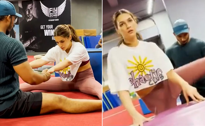 kriti sanon workout ganapath