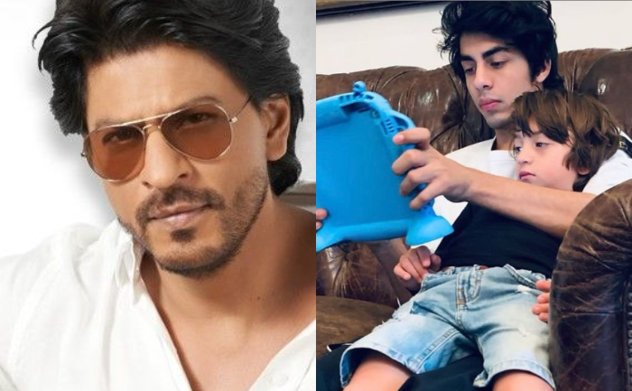 Shah Rukh Khan, Gauri Khan, AbRam Khan, Aryan Khan,