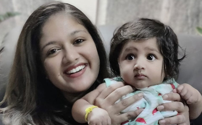 meghana raj son name revealed