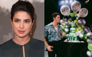 priyanka surprise nick cake