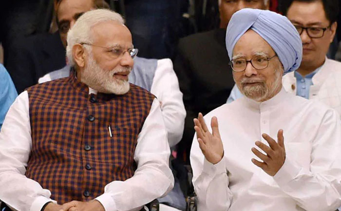 manmohan singh admitted modi wishes speedy recovery