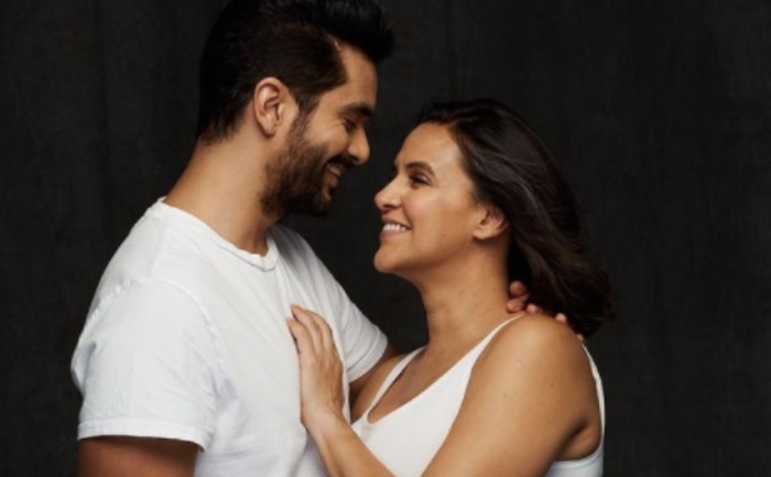 neha dhupia angad bedi baby boy
