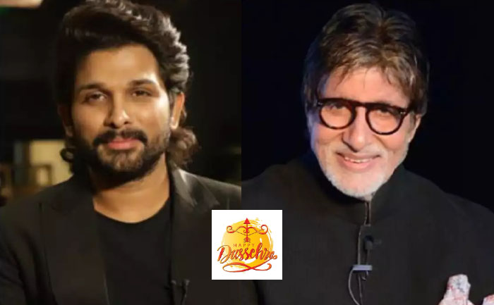 happy dussehra amitabh allu arjun wish