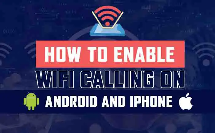 how to enable WiFi calling