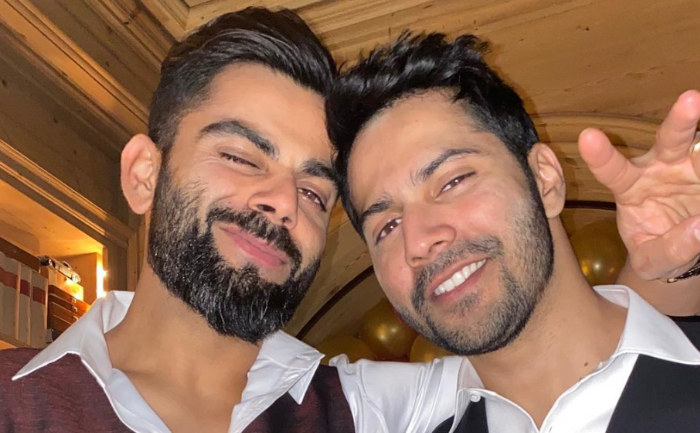 Virat Kohli, Varun Dhawan